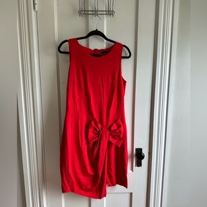 Red bow dress